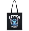 Эко-сумка Stitch original Черный фото
