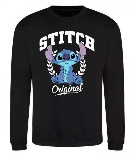 Свитшот Stitch original Черный фото