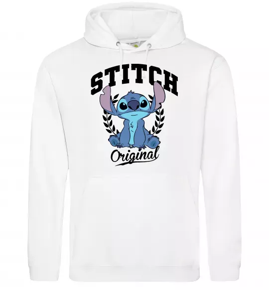 Жіноча толстовка (худі) Stitch original Білий фото