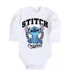 Дитячий бодік Stitch original Білий фото