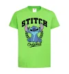 Дитяча футболка Stitch original Лаймовий фото