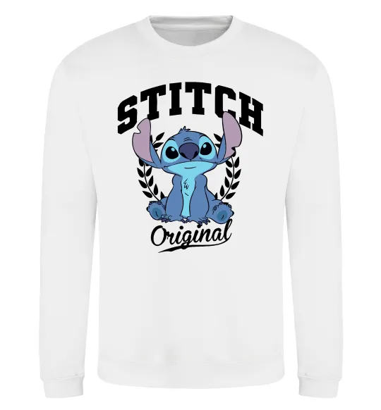 Світшот Stitch original Білий фото