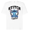 Футболка Оверсайз Stitch original Белый фото