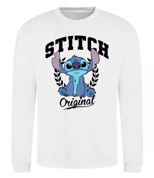 Свитшот Stitch original Белый фото