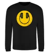 Свитшот Music smile Черный фото