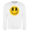 Свитшот Music smile Белый фото