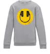 Детский Свитшот Music smile Серый меланж фото