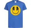 Детская футболка Music smile Ярко-синий фото