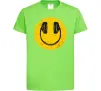 Детская футболка Music smile Лаймовый фото