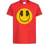 Детская футболка Music smile Красный фото