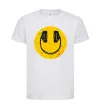 Детская футболка Music smile Белый фото