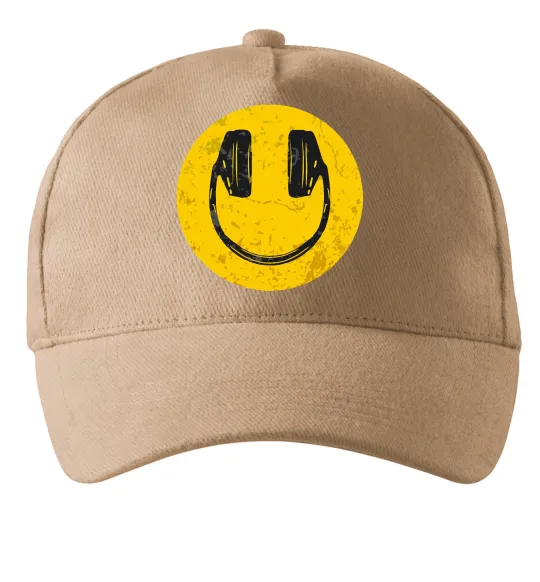 Кепка Music smile Пісочний фото