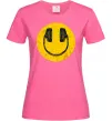 Женская футболка Music smile Ярко-розовый фото