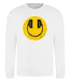 Свитшот Music smile Белый фото