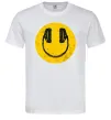 Чоловіча футболка Music smile Білий фото
