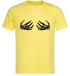 Чоловіча футболка Skeleton hands Лимонний фото