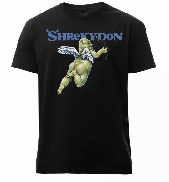 Мужская премиум футболка Schrekydon Черный фото