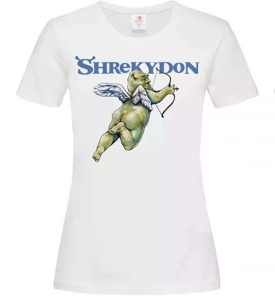 Женская футболка Schrekydon Белый фото