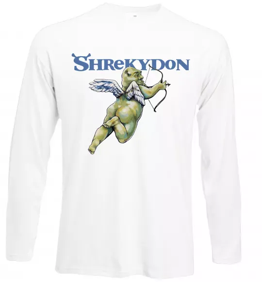 Лонгслив Schrekydon Белый фото