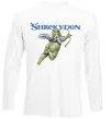 Лонгслив Schrekydon Белый фото