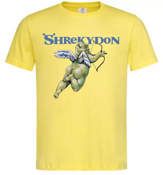 Чоловіча футболка Schrekydon Лимонний фото
