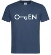 Чоловіча футболка Open ключ Темно-синій фото