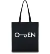 Еко-сумка Open ключ Чорний фото