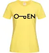 Женская футболка Open ключ Лимонный Женская футболка Open ключ Лимонный фото