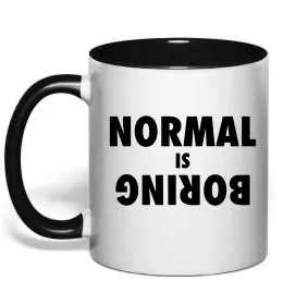 Чашка с цветной ручкой