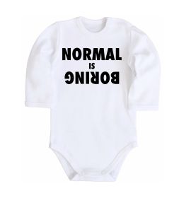 Детский боди Normal is boring