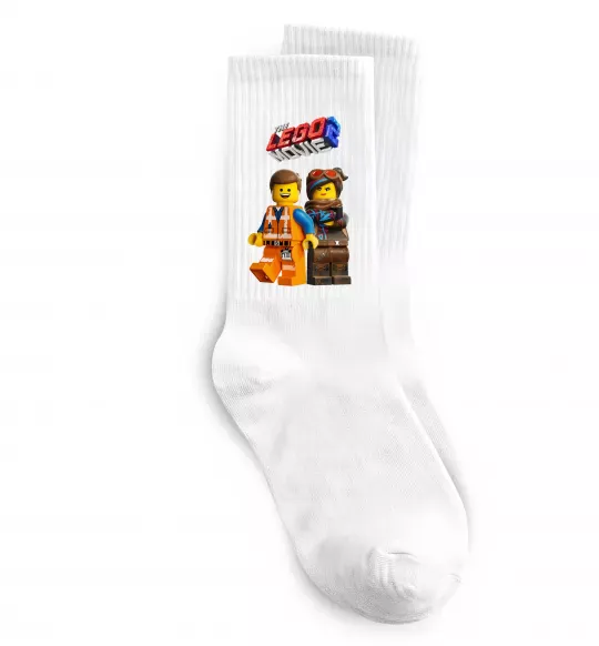 Носки The Lego movie 2 Белый фото