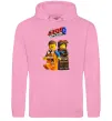 Чоловіча толстовка (худі) The Lego movie 2 Рожевий фото