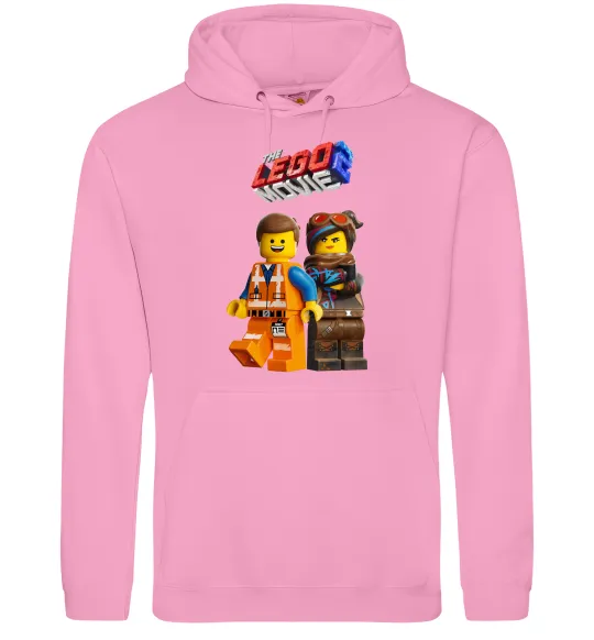 Женская толстовка (худи) The Lego movie 2 Розовый фото
