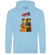Женская толстовка (худи) The Lego movie 2 Голубой фото