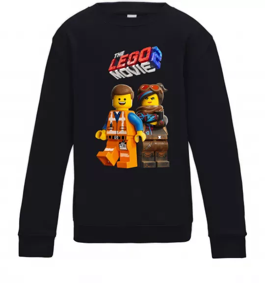 Дитячий світшот The Lego movie 2 Чорний фото