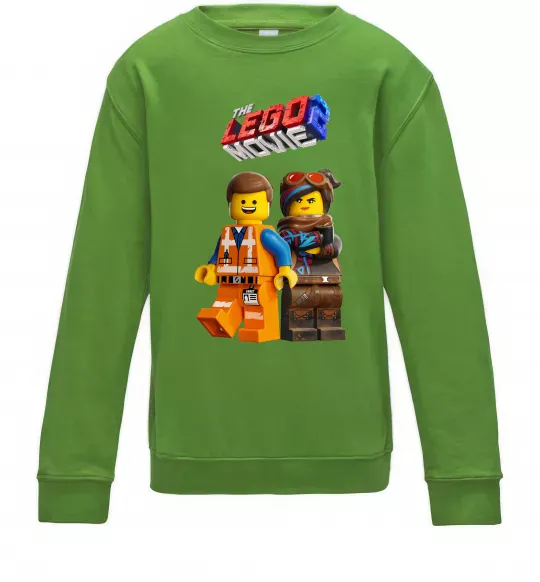Дитячий світшот The Lego movie 2 Лаймовий фото