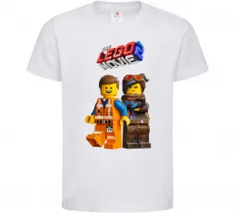Детская футболка The Lego movie 2 Белый фото