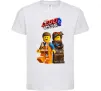 Дитяча футболка The Lego movie 2 Білий фото
