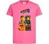 Дитяча футболка The Lego movie 2 Яскраво-рожевий фото