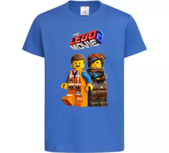 Дитяча футболка The Lego movie 2 Яскраво-синій фото