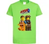Дитяча футболка The Lego movie 2 Лаймовий фото