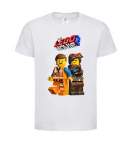 Детская футболка The Lego movie 2 Белый фото