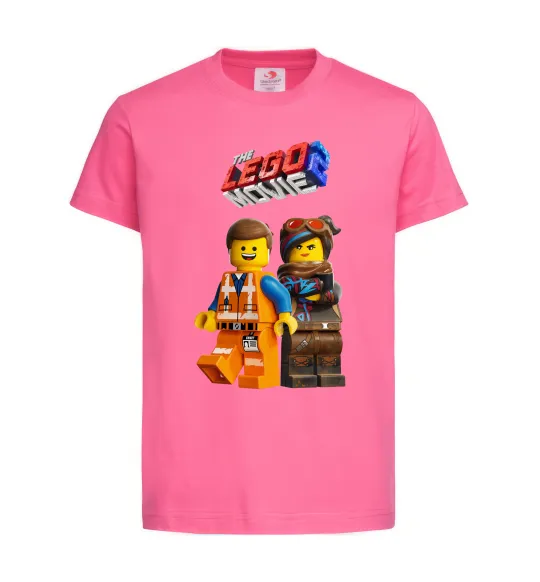 Дитяча футболка The Lego movie 2 Яскраво-рожевий фото