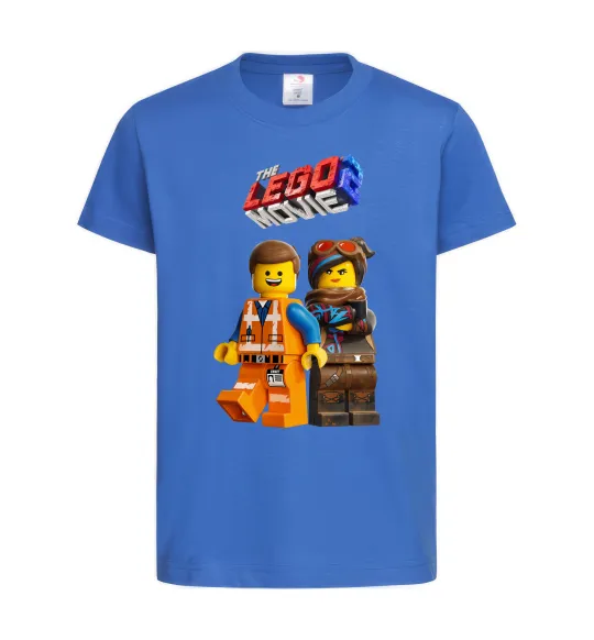 Дитяча футболка The Lego movie 2 Яскраво-синій фото