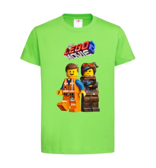 Дитяча футболка The Lego movie 2 Лаймовий фото