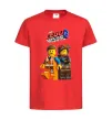 Дитяча футболка The Lego movie 2 Червоний фото