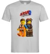 Мужская футболка The Lego movie 2 Серый фото