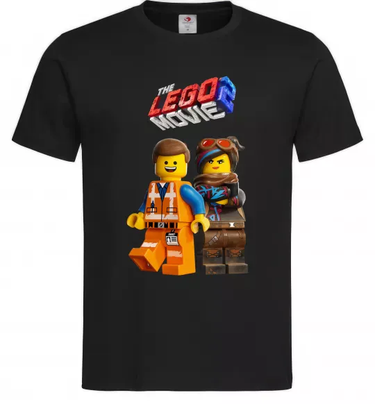 Мужская футболка The Lego movie 2 Черный фото