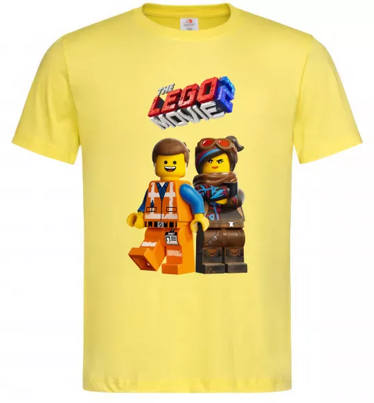 Мужская футболка The Lego movie 2 Лимонный фото