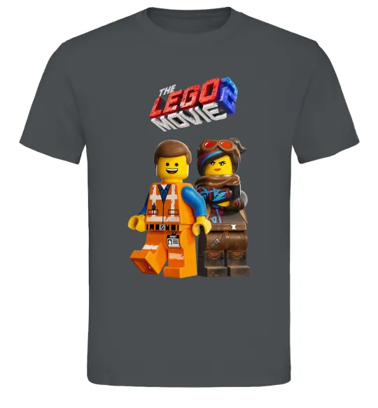 Мужская футболка The Lego movie 2 Графит фото